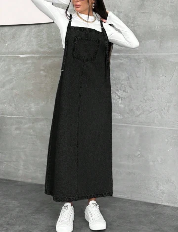 Rochie lunga SHEIN, negru