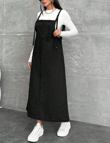 Rochie lunga SHEIN, negru