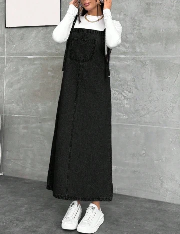 Rochie lunga SHEIN, negru