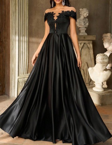 Rochie lunga SHEIN, negru