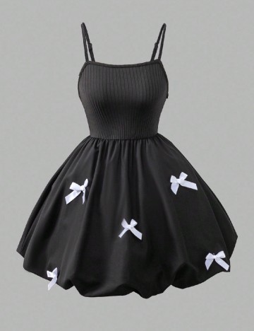 Rochie scurta Shein Kids, negru