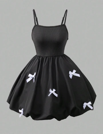 Rochie scurta Shein Kids, negru