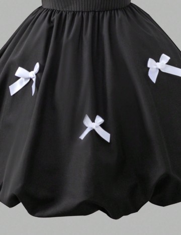 Rochie scurta Shein Kids, negru