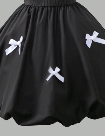 Rochie scurta Shein Kids, negru