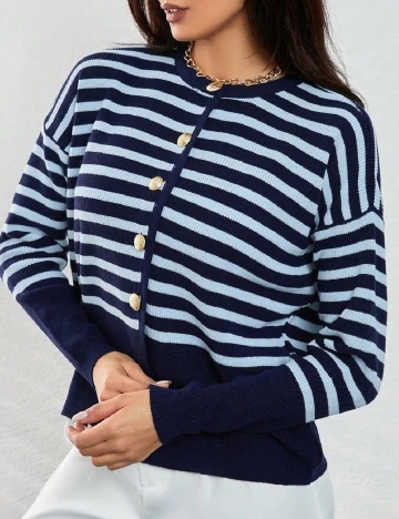 Cardigan SHEIN, bleumarin