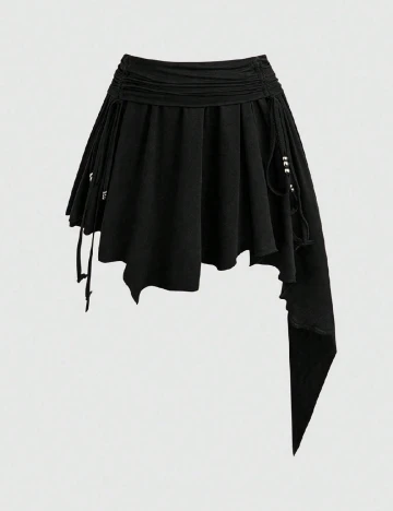 Fusta SHEIN CURVE, negru