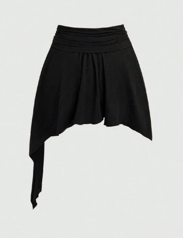 Fusta SHEIN CURVE, negru