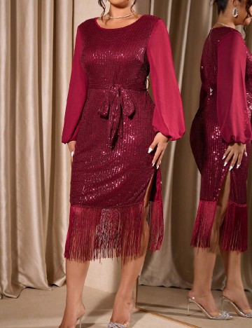 Rochie medie SHEIN CURVE, visiniu