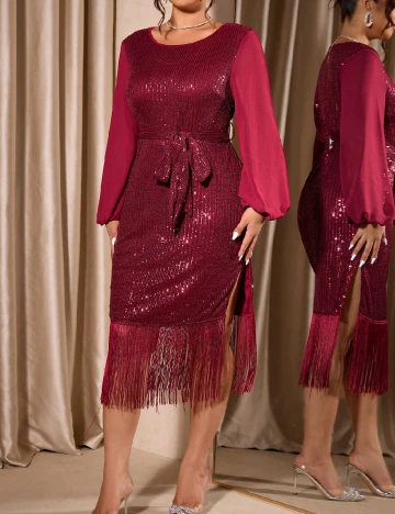 Rochie medie SHEIN CURVE, visiniu