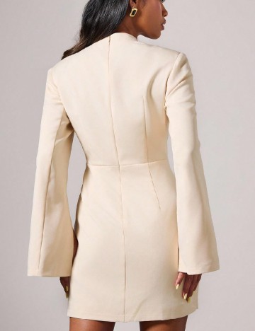 Rochie scurta Cosmina, crem