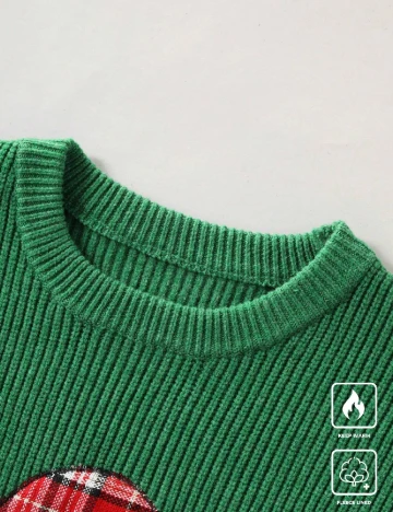 Pulover SHEIN, verde