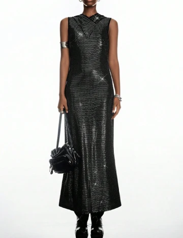 Rochie lunga SHEIN, negru