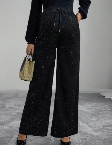 Lant pentru pantaloni SHEIN Maternity, negru