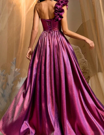 Rochie lunga SHEIN, magenta