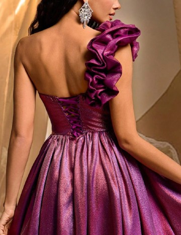 Rochie lunga SHEIN, magenta