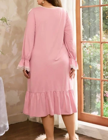 Rochie de noapte SHEIN CURVE, roz