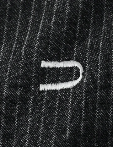 Pantaloni SHEIN Plus Size Men, gri inchis