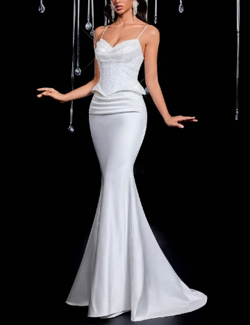 Rochie lunga SHEIN, alb