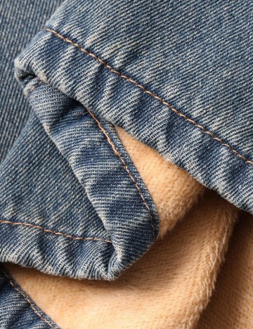 Blugi Dazy Plus Size, albastru