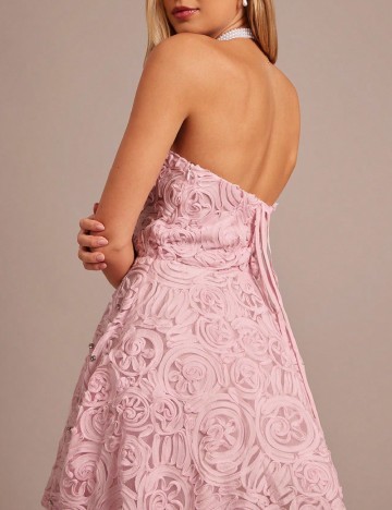 Rochie scurta SHEIN, roz