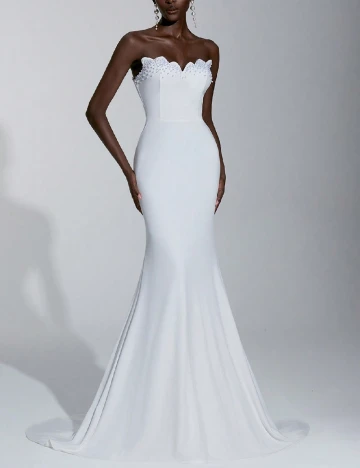 Rochie lunga SHEIN, alb