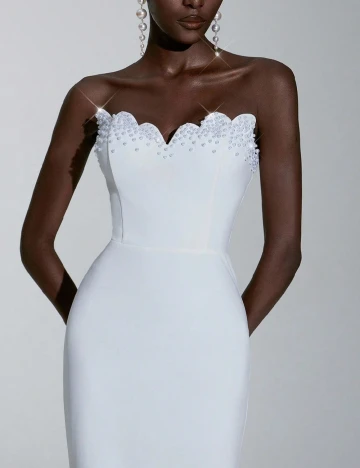 Rochie lunga SHEIN, alb