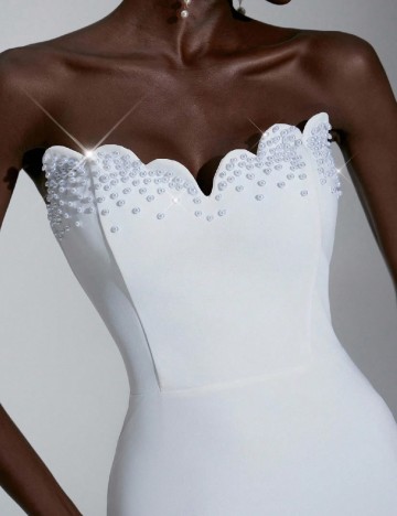 Rochie lunga SHEIN, alb