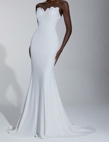 Rochie lunga SHEIN, alb