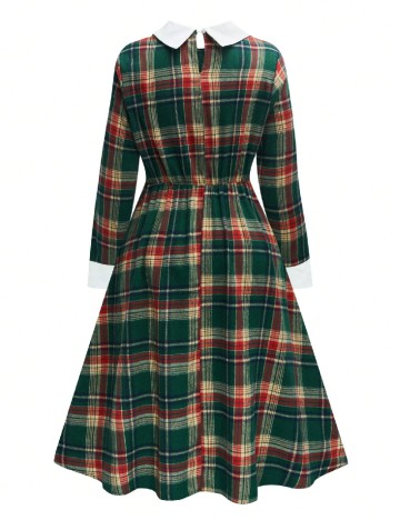 Rochie medie SHEIN CURVE, mix culori