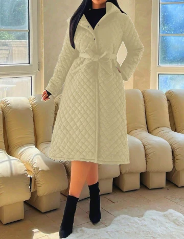 Geaca SHEIN CURVE, bej