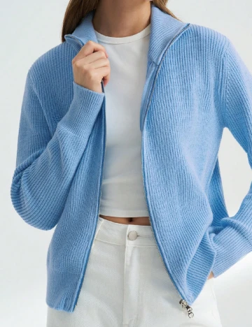 Cardigan SHEIN, albastru