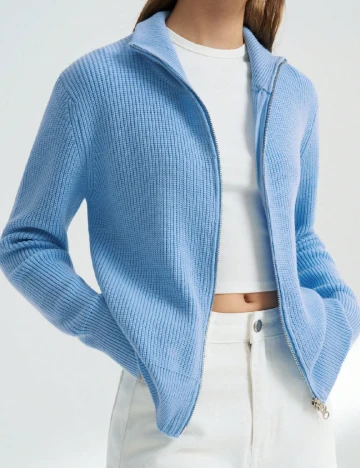 Cardigan SHEIN, albastru