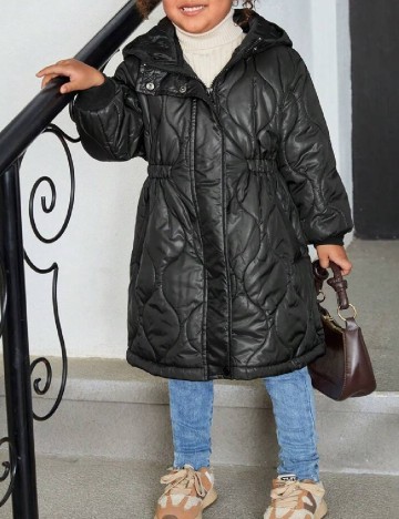 Geaca Shein Kids, negru