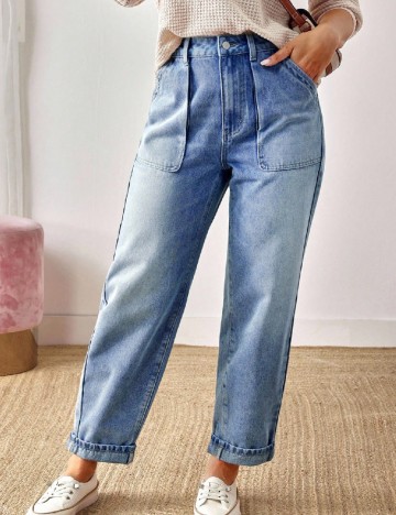 Blugi SHEIN, albastru