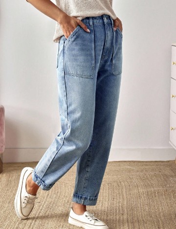 Blugi SHEIN, albastru