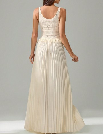 Rochie lunga SHEIN, ecru