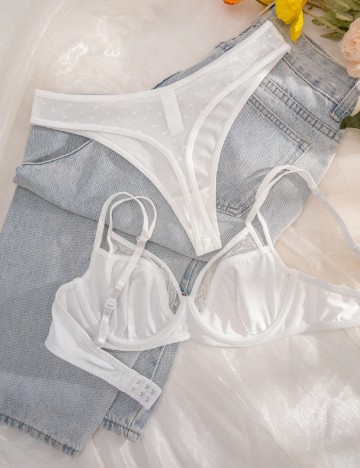 Set lenjerie SHEIN, alb