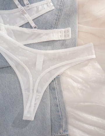 Set lenjerie SHEIN, alb