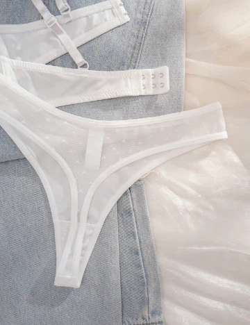 Set lenjerie SHEIN, alb