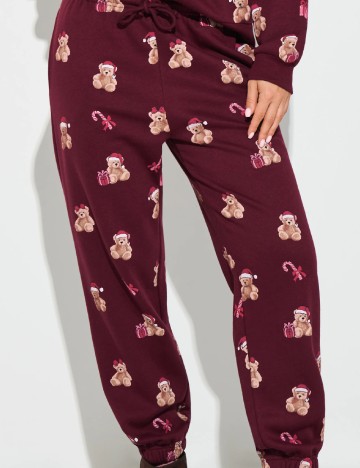 Pantaloni Sinsay, visiniu