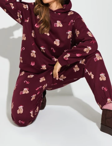 Pantaloni Sinsay, visiniu