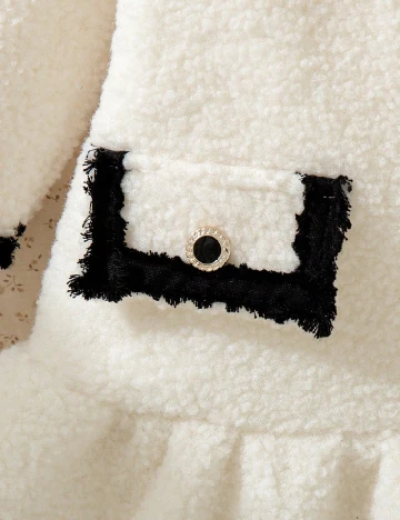 Rochie Shein Kids, ecru