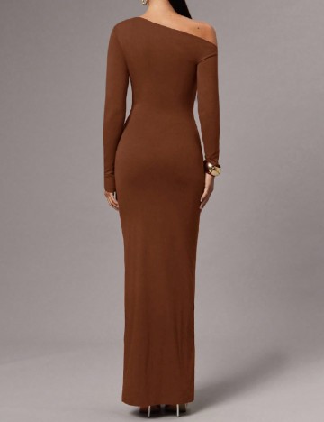 Rochie lunga SHEIN, maro