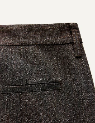 Pantaloni Zara, maro