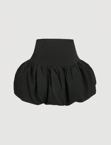 Fusta SHEIN CURVE, negru