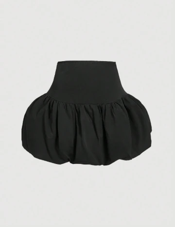 Fusta SHEIN CURVE, negru