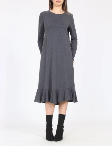 Rochie medie Zara, gri