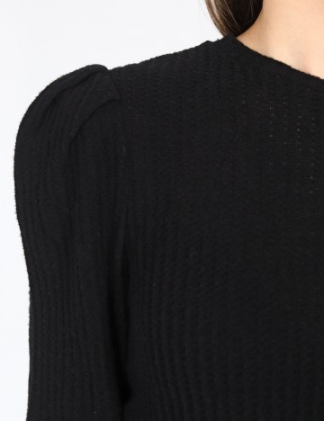 Bluza Bershka, negru
