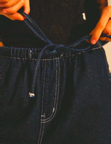 Pantaloni SHEIN, bleumarin