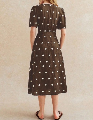 Rochie medie SHEIN, maro